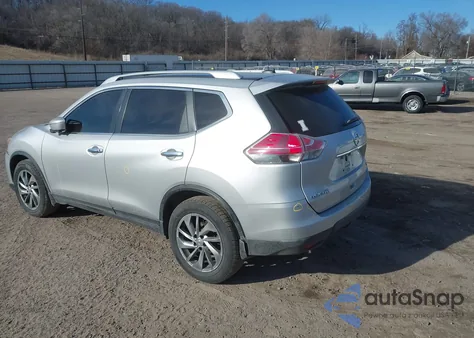 2014 Nissan Rogue Sl from USA, damaged, VIN 5N1AT2MT2EC841573